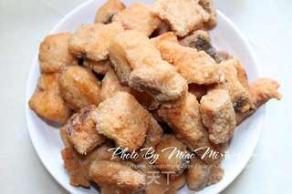 秘制啤酒酥鱼块--------附巧去鱼骨的做法步骤:12