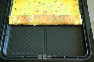 多彩蛋卷的做法步骤：7