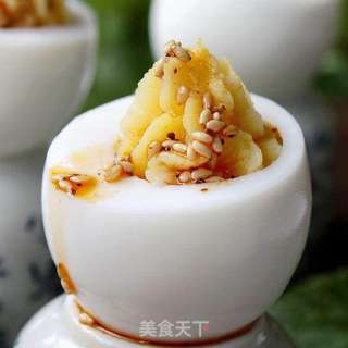#从小就喜爱的美味-----土豆泥蛋盅的做法图解9