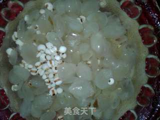 雪莲子薏米地瓜糖水的做法步骤：1