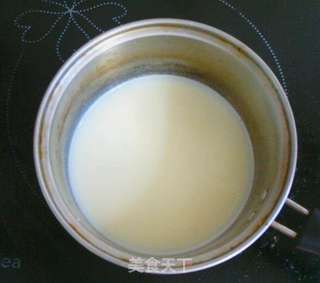 蒸抹茶布丁的做法步骤：2