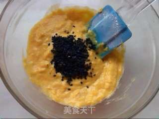南瓜戚风蛋糕的做法步骤:5