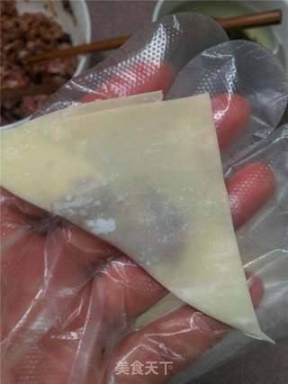 木耳香菇抄手的做法步骤：6