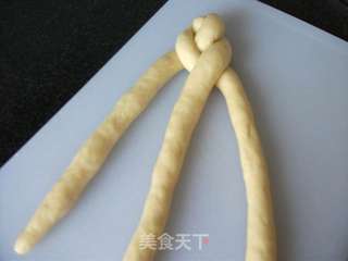 手工辫子面包的做法步骤:9