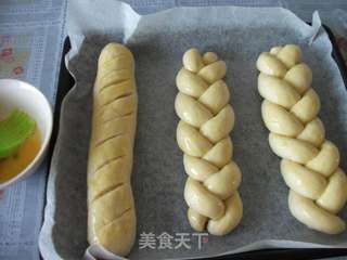 手工辫子面包的做法步骤:11