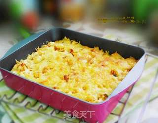 辣白菜焗饭的做法步骤:8