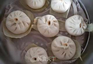 酱香茄子肉包的做法步骤:7