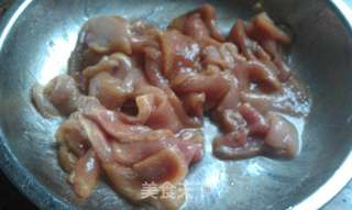 海带肉片汤的做法步骤:4