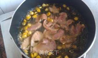 海带肉片汤的做法步骤:6