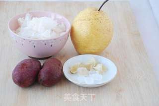 香甜紫薯银耳雪梨羹----四季都不会被遗忘的养生美肤饮品的做法步骤：1