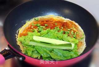 绿豆煎饼无油版的做法步骤:12