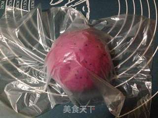 火龙果软式法棍的做法步骤:3