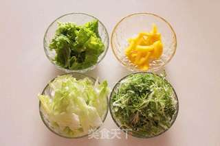 鸡肉瘦身沙拉的做法步骤:3