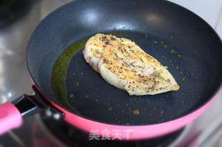 鸡肉瘦身沙拉的做法步骤:6