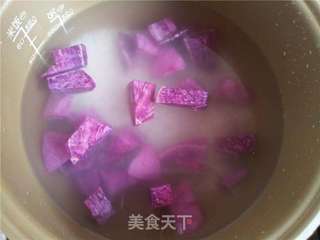 紫薯粥的做法步骤:3