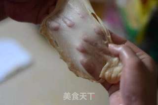 超级柔软手揉的红豆面包的做法步骤:5