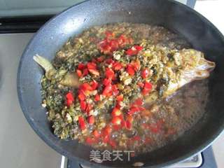 雪菜黄鱼的做法步骤:12