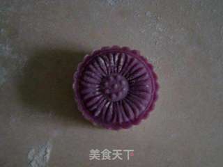 双色黑芝麻冰皮月饼的做法步骤:13