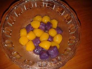 媲美鲜芋仙的芋圆仙草的做法步骤:8