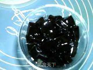抹茶红豆烧仙草的做法步骤:10