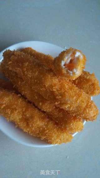 绝不逊色于KFC的黄金鸡肉卷的做法步骤:9