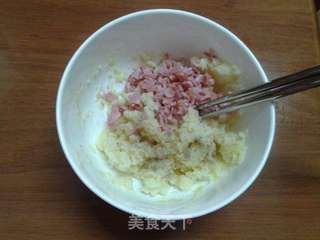 有肉肉的土豆泥的做法步骤:2