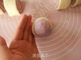 紫薯馒头的做法步骤:15