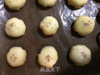 手捧月亮·望月亮【蛋黄酥】的做法步骤:19