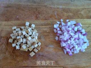 炒紫米饭的做法步骤：2