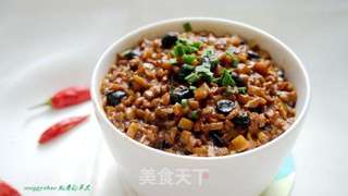杏鲍菇豆豉酱的做法步骤:12