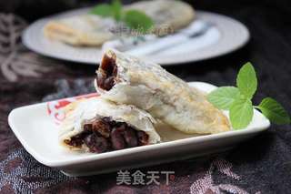 十分钟快手美味甜点——红豆派的做法步骤:8