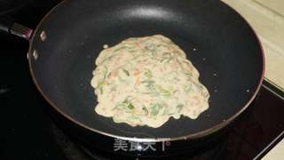 芹菜叶胡萝卜早餐饼的做法步骤:11
