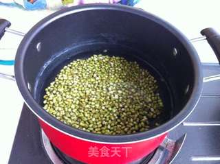 自制绿豆沙馅的做法步骤:2