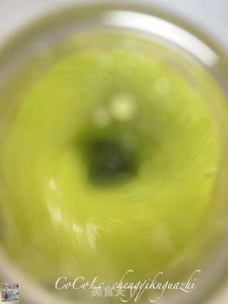 双果翡翠汁的做法步骤:3