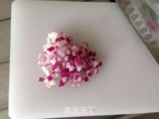 芒果莎莎——芒果的新吃法的做法步骤:3