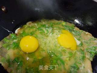 鸡蛋煎饼的做法步骤:5