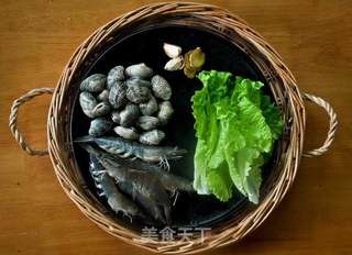 海鲜纱面的做法步骤：1