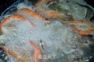 海鲜纱面的做法步骤：3