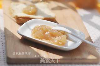 面包机版蜜桃桂圆果酱的做法步骤:7