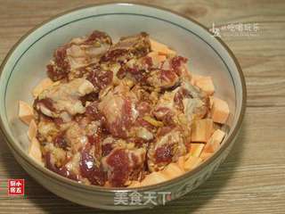 小米蒸排骨的做法步骤:8