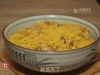 小米蒸排骨的做法步骤:12