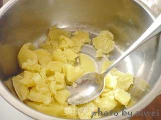 香煎土豆饼的做法步骤:4