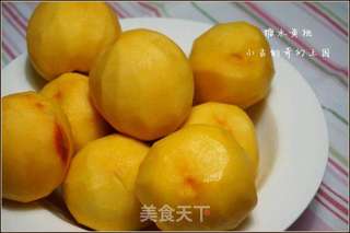 糖水黄桃的做法步骤:2
