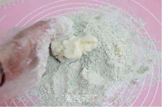 【番茄配方】抹茶红豆酥—— 抹茶味伴随左右萦绕心头的做法步骤:6