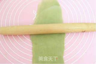 【番茄配方】抹茶红豆酥—— 抹茶味伴随左右萦绕心头的做法步骤:17