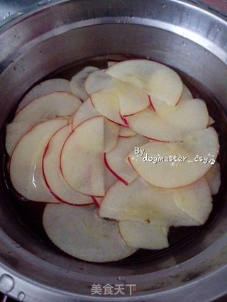 八月的最后一天【微波苹果片】的做法步骤:2