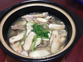 【松茸鸡汤】的做法步骤:6