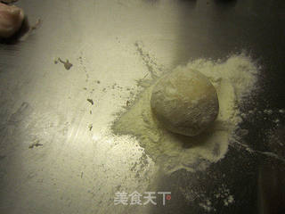 玫瑰花香绿豆沙冰皮月饼的做法步骤:20