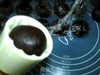 免烤摩卡咖啡月饼的做法步骤:18