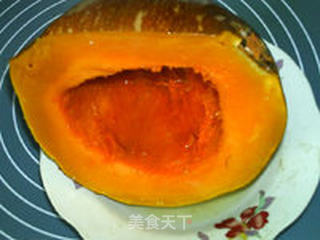 醇香南瓜馅的做法步骤:3